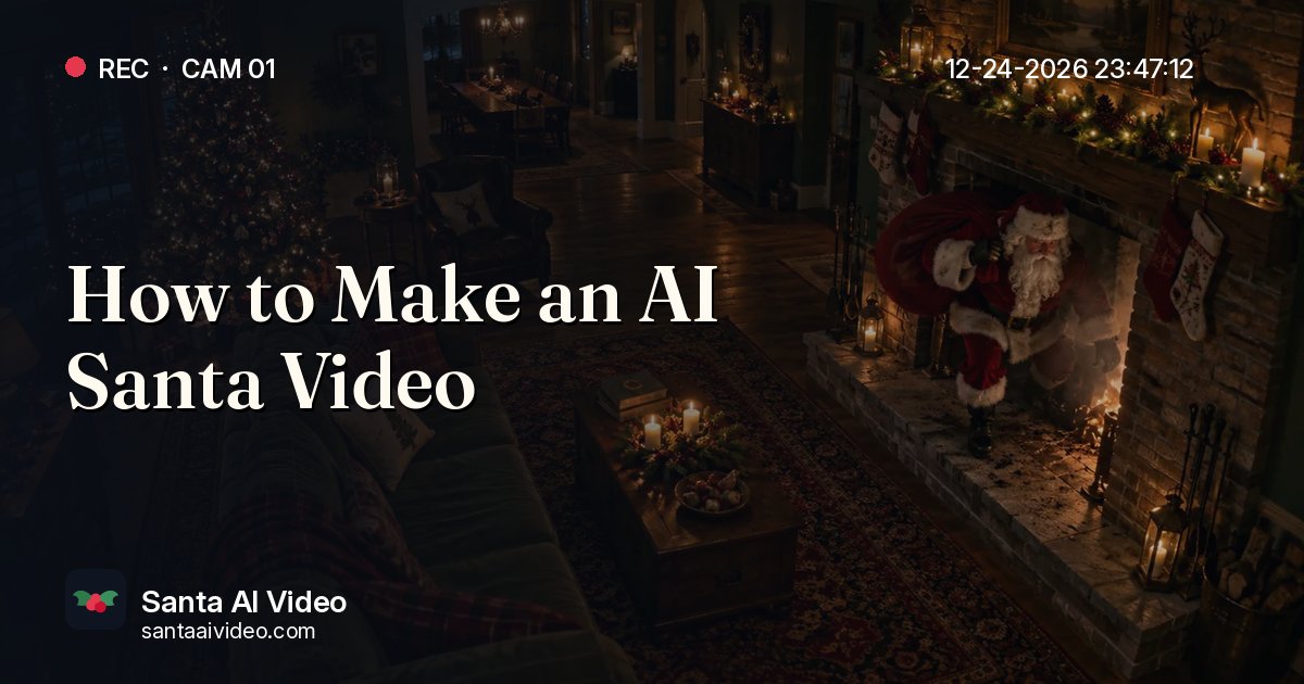 How to Make an AI Santa Video